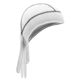 Bandana bandanka bandama chusta pod kask na głowę biała