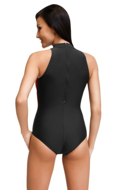 sklep pływacki aqua-swim.pl STRÓJ KĄPIELOWY JEDNOCZĘŚCIOWY KOSTIUM PŁYWACKI OLIVIA 36 tył