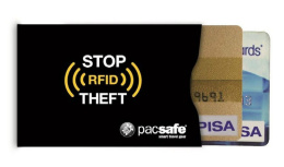 BEZPIECZNE ETUI NA KARTY RFIDsleeve 25 PACSAFE PRF10360100