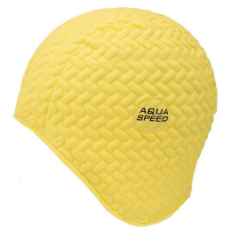 Czepek pływacki BOMBASTIC TIC-TAC 18 yellow AQUA-SPEED