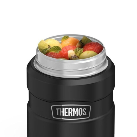 sklep pływacki aqua-swim.pl TERMOS OBIADOWY Z ŁYŻKA Thermos King 710ml DO 14h METALIC BLUE z jedzeniem sklep pływacki aqua-swim.pl TERMOS OBIADOWY Z ŁYŻKA Thermos King 710ml DO 14h METALIC BLUE z jedzeniem