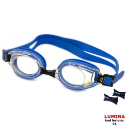 sklep pływacki aqua-swim.pl OKULARY PŁYWACKIE KOREKCYJNE OPTYCZNE LUMINA -7.0 dpi blue