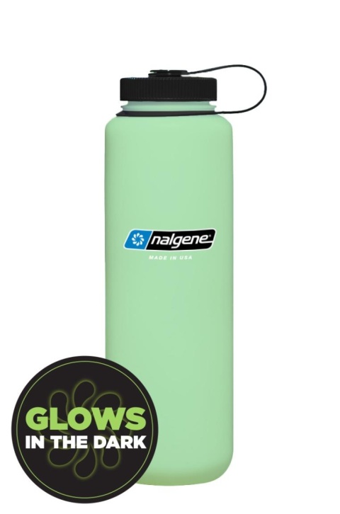 sklep pływacki aqua-swim.pl BUTELKA BIDON NA SIŁOWNIE TREKKING NALGENE USA SILO 1,5L ŚWIECĄCA ZIELONA